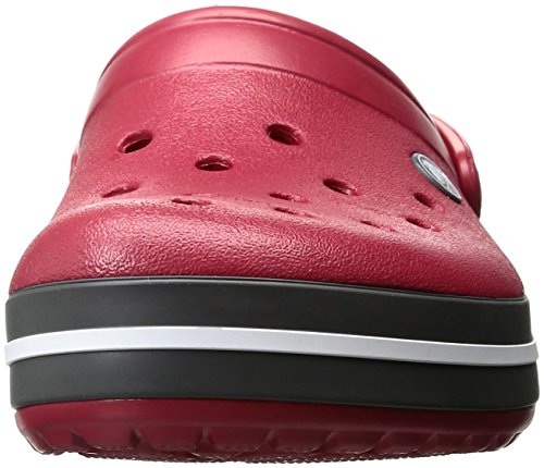 Crocs Crocband U, Zuecos Unisex Adulto, Rojo (Pepper), 43-44 EU