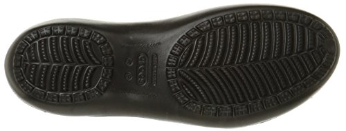 Crocs Kadee, Mujer Zapato plano, Negro (Black/Black), 39-40 EU