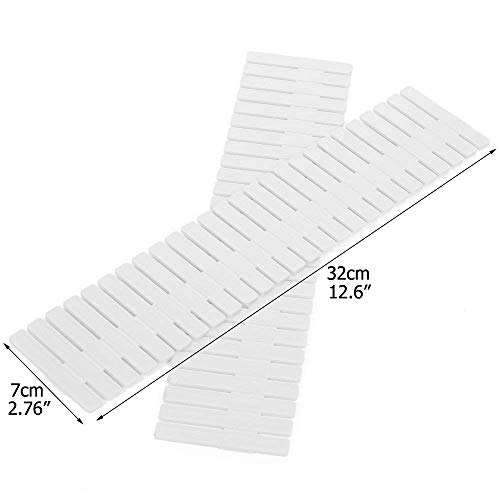 CROING - 32 pcs Blanco -Organizador de Cajones, Cajones Separadores