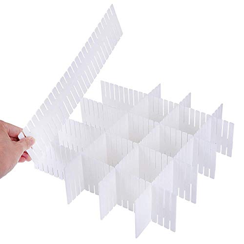 CROING - 32 pcs Blanco -Organizador de Cajones, Cajones Separadores