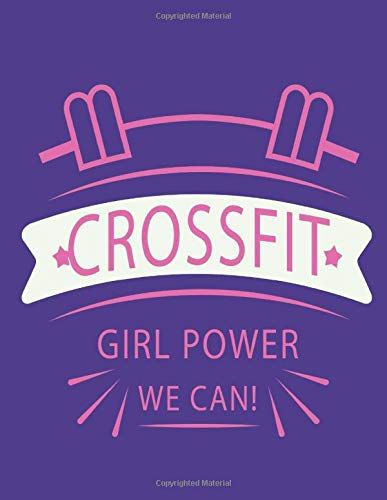 Crossfit girl power we can unlined composition notebook,120 pages,a4 size,softcover,spiral notebook blank pages,plain pages notebook,best blank ... paper notebook online,best blank notebooks