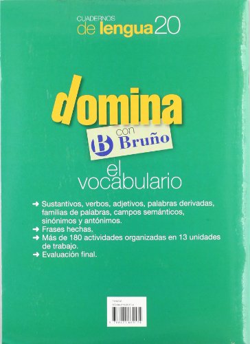 Cuadernos Domina Lengua 20 Vocabulario 6 (Castellano - Material Complementario - Cuadernos De Lengua Primaria) - 9788421669174