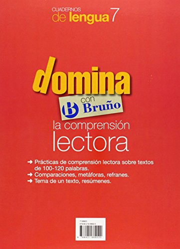 Cuadernos Domina Lengua 7 Comprensión lectora 3 (Castellano - Material Complementario - Cuadernos De Lengua Primaria) - 9788421669020