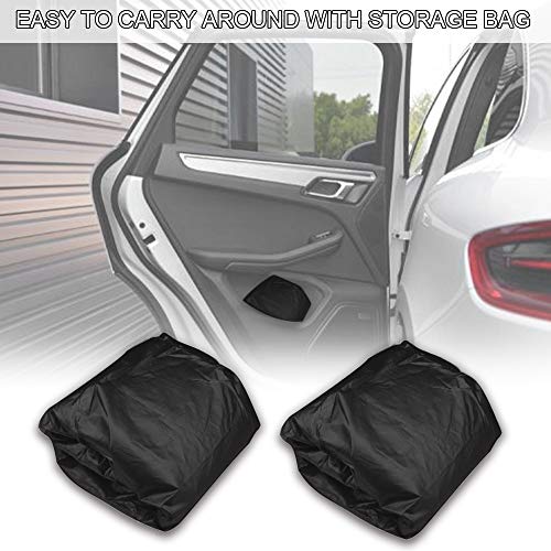 Cubierta de Coche Impermeable,KKmoon Funda Coche Exterior con 6 Tiras Rflectante,con Elastica Banda y Hebilla para Fijacion,Anti-UV Transpirable Resistente al Polvo Rasguno Nieve XXL(5.3 x 2 x 1.5M)