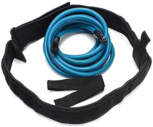 Cuerda de entrenamiento de natación, bandas de resistencia para natación, cuerda elástica para entrenamiento de resistencia estacionaria, herramientas de piscina, color azul