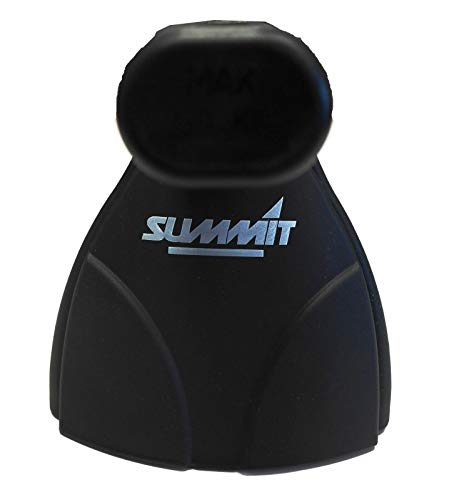 Cumbre sup-012 Premium Multi Fit Barras de Techo, Acero Negro, Juego de 2