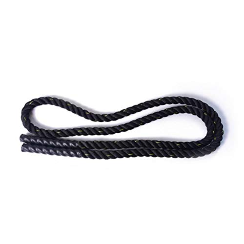 CUTICATE Cuerda de Batalla Battle Rope Cuerdas de Entrenamiento Jumprope de 9 pies Lucha Cuerdas para Hogar Fitness - 2.8M