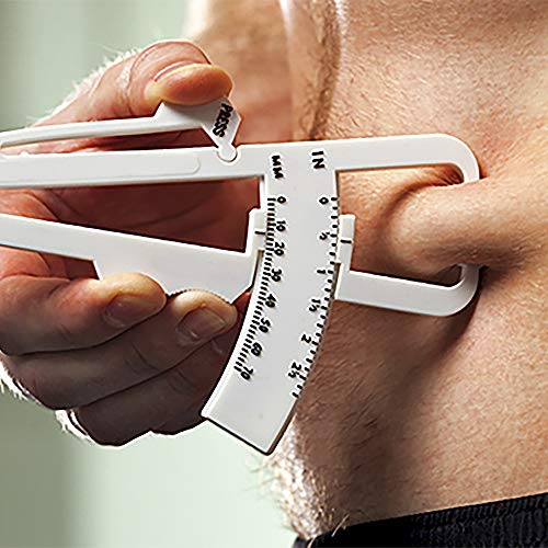 CZ Store®-Adipómetro|Incluye cinta métrica |✮GARANTÍA DE POR VIDA✮-La pinza mide la grasa corporal y la proporción de grasa corporal-Pinza para pliegues cutáneos para puesta