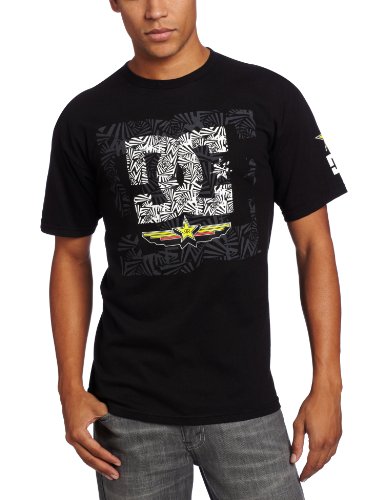 DC Shoes RS Shifter Logo - Camiseta para Hombre, Hombre, RS Shifter tee, Negro, Large