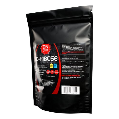 Deluxe Nutrition D-Ribose 1kg Powder Plus 250g Free Worth Over ?15.00 (Total Weight 1.250kg)