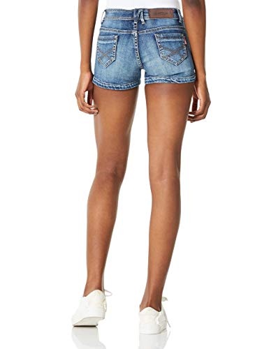 Demon&Hunter 601 Shorts Series Mujer Pantalones Vaqueros Cortos Jeans DH6001(28)