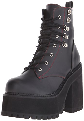 Demonia ASSAULT-100, Botas para Mujer, Negro, 36 EU