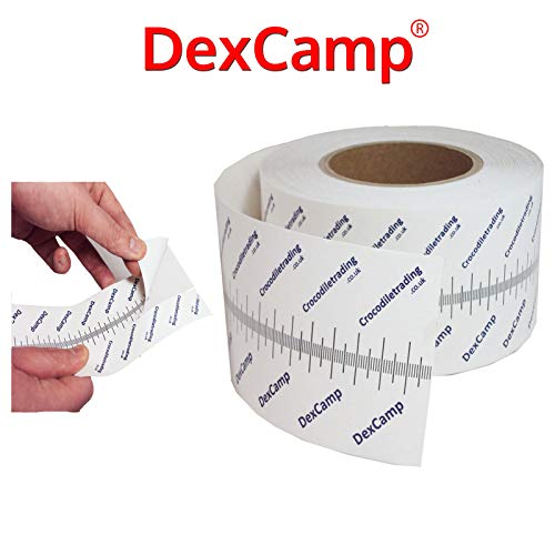 DexCamp Cinta adhesiva de reparación – Kit de reparación para tienda, estor, toldo, carpa, ropa impermeable y material de uso al aire libre, tamaño 3 m