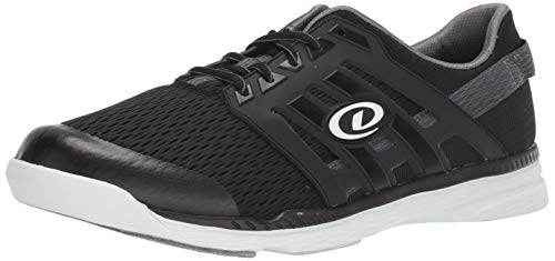 Dexter Roger II Zapatillas de Bowling para Hombre, 11 1/2, Negro/Blanco, 11,5