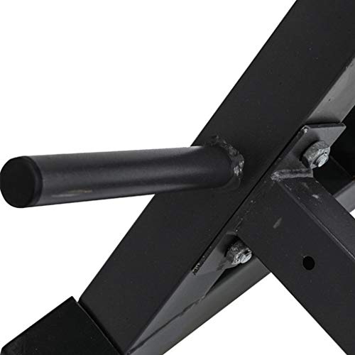 DFANCE Ajustable Barbell Rack Jaula Sentadillas Bodybuilding Banca Press Rack Pesas para Trabajo Pesado Barra Squat Rack Stands Olympic Bar Bench Home Gym Fitness Fitness Squat Stands, Negro