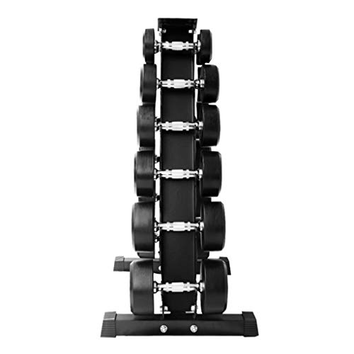 DFANCE Rack para Mancuernas Rack de Peso con Marco en A de 6 Niveles para Mancuernas, 200 kg de Capacidad de Peso Soporte para Mancuernas Soporte para Mancuernas para Almacenamiento de Mancuernas