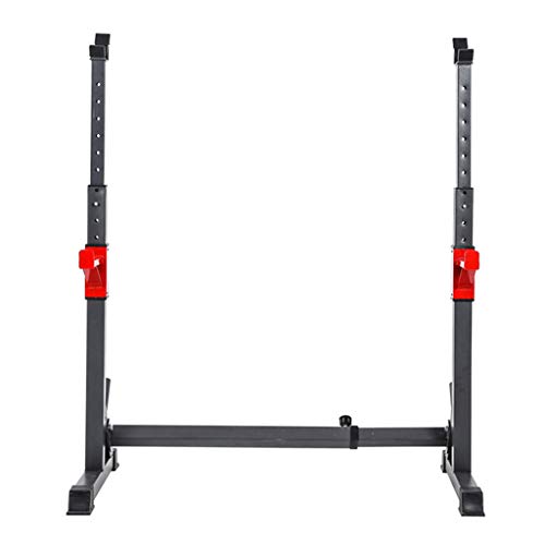 DFANCE Squat Rack Barbell Stands Heavy Duty Rack Bench Rack MusculacióN Soporte Sentadillas, Ajuste Bench Press Rack Weight Rack para Gimnasio En Casa Ejercicio FíSico