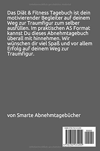 Diät & Fitness Tagebuch 12-Wochen zum selber Ausfüllen: Abnehmtagebuch zum Eintragen für 12 Wochen - Diättagebuch für Frauen - Im praktischen A5 Format