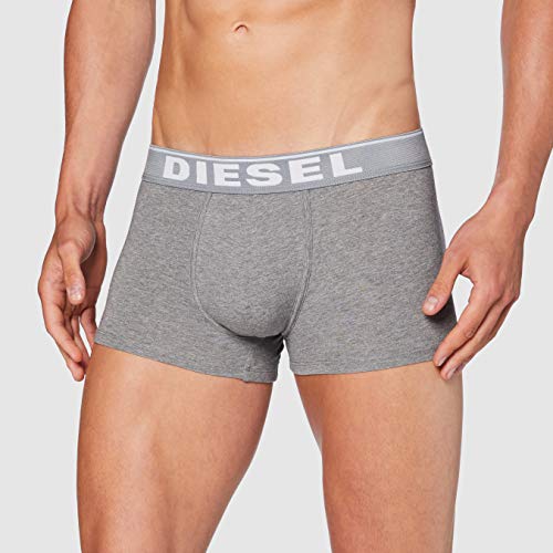 Diesel UMBX-DAMIENTHREEPACK, Calzoncillo para Hombre, Multicolor (Dark Grey Melange/Black/Bright White E3843/0jkkb), M, Pack de 3