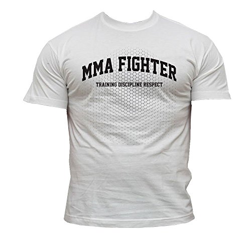 Dirty Ray Artes Marciales MMA Fighter camiseta hombre T-shirt DT3 (M)