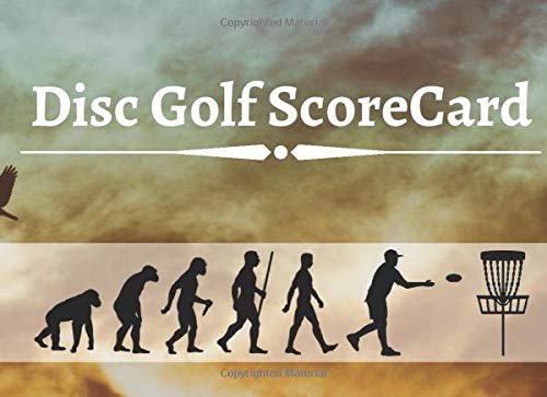 Disc Golf ScoreCard: 100 Sheets Disc Golf Score Sheets, Disc Golf Score Keeper Score book, Yardage, Golf Notebook For Beginners and Professional Golfer