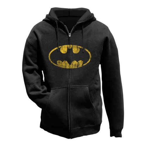 Distressed Shield - Hoodie Black (L)