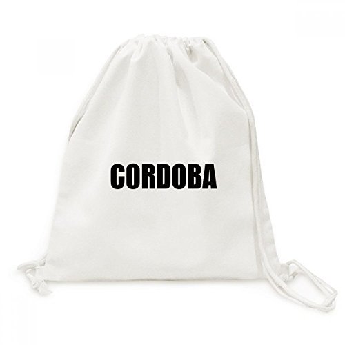 DIYthinker Viajes Nombre Córdoba Argentina Ciudad de Lona morral del Lazo Bolsas de la Compra