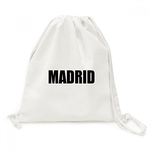 DIYthinker Viajes Nombre de Madrid España Ciudad de Lona morral del Lazo Bolsas de la Compra