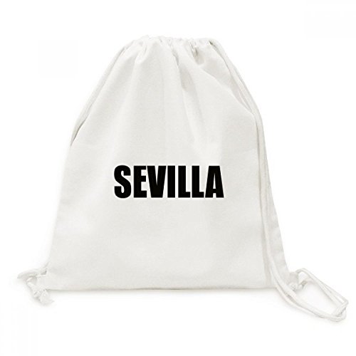 DIYthinker Viajes Nombre Sevilla España Ciudad de Lona morral del Lazo Bolsas de la Compra