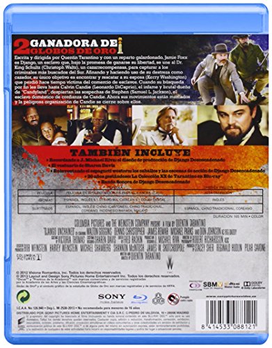 Django Desencadenado - Bd [Blu-ray]
