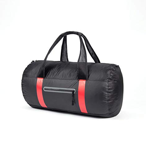 DKzyy 40L Hombres Gran Capacidad Bolsas de Viaje A Prueba de Agua Plegable Casual Deportes Gym Bag Multifuncional Un Hombro Diagonal Crosstraining Paquete,B