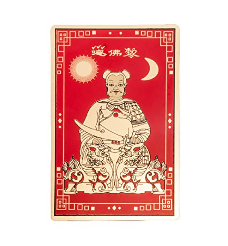 DMtse - Tarjeta de Amuleto Chino Feng Shui Tai SUI para Buena Suerte, Riqueza y protección