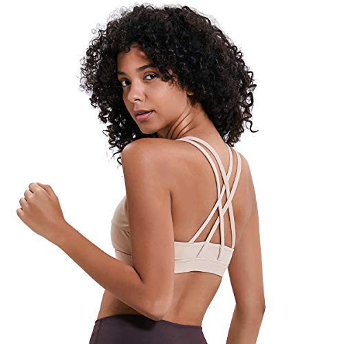 DoGeek Sujetador Deportivo Sport Yoga Comfort Bra Cómodo y Moderno