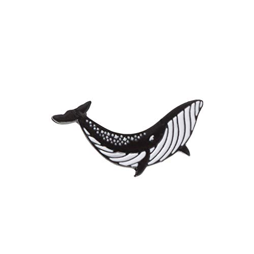 Dolphin en forma de joyería de los hombres Ropa broche niñas Animal aleación plateada Breastpin Pin de ropa