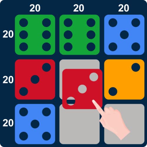 Dominoes Make 20: Math Game for Kids