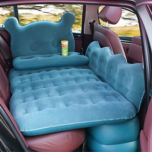 Dormir de la estera for el carro SUV Minivan movible del amortiguador de aire del coche cama Llevar Viaje Colchón inflable Colchón inflable 2 Persona de coches colchón de aire colchón inflable con aut