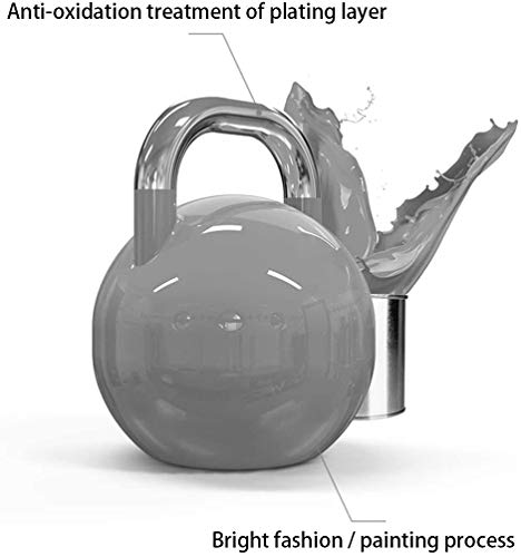 DPLQX Fitness Kettlebell, Ejercicio y Fitness Kettlebells de competición, Conveniente para Todos los entusiastas de la Aptitud,24kg Green