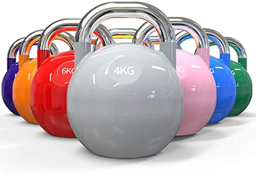 DPLQX Fitness Kettlebell, Ejercicio y Fitness Kettlebells de competición, Conveniente para Todos los entusiastas de la Aptitud,24kg Green