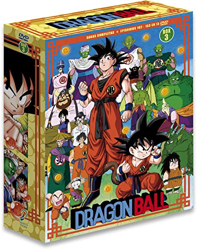 Dragon Ball Sagas Completas Box 3 Ep. 109 A 153 En 11 Dvd