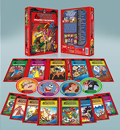 Dragones y Mazmorras 4 DVD Digipack Edición Limitada y Numerada + 8 Postales 1983 Dungeons & Dragons