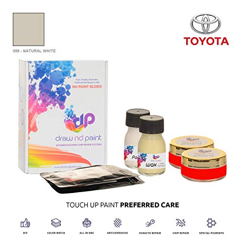 DrawndPaint for/Toyota Corolla Spacio/Natural White - 056 / Touch-UP Sistema DE Pintura Coincidencia EXACTA/Preferred Care