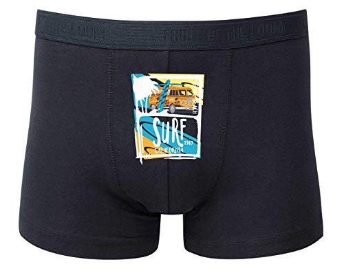 Druckerlebnis24 - Calzoncillos tipo bóxer para hombre y mujer, para surfear en la playa o para vacaciones azul XXL