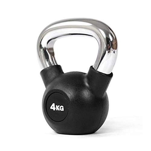 DSHUJC Kettlebells Paquete Individual, Peso único, diseño de Mango de Acero Inoxidable Gimnasio en casa para Entrenamiento de Fuerza