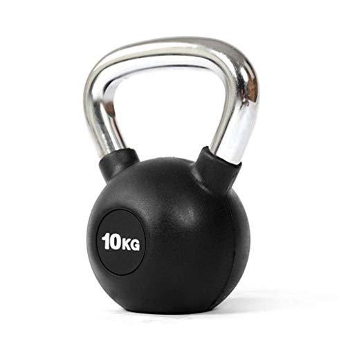 DSHUJC Kettlebells Paquete Individual, Peso único, diseño de Mango de Acero Inoxidable Gimnasio en casa para Entrenamiento de Fuerza