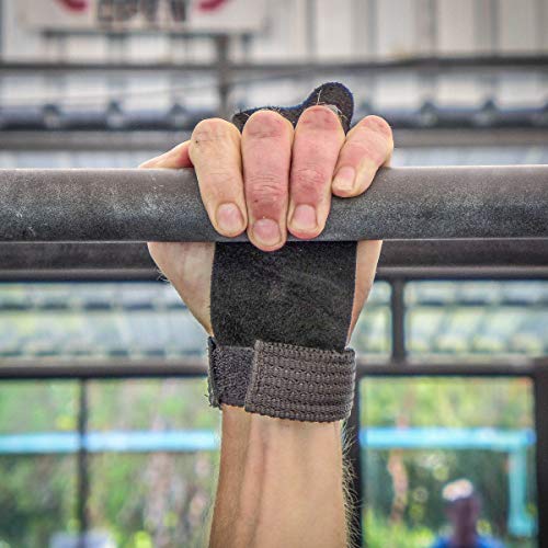 ducomi Guantes calleras crossfit – Par de Guantes Unisex Protección Palma de la mano – previene La formación de cortes y callos – gimnasio, Deporte, Fitness y Deporte callistenica, M