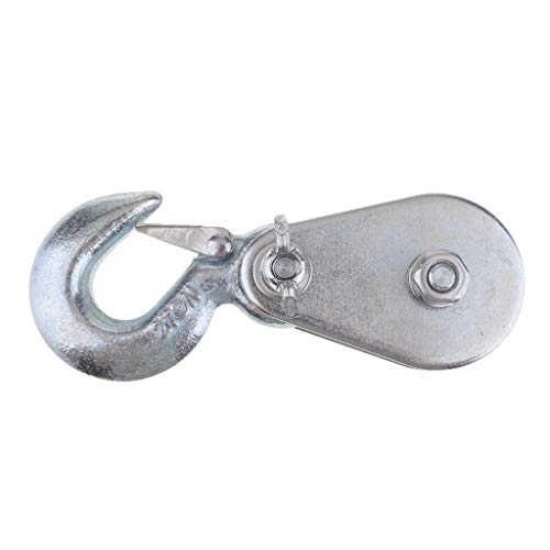 Durable Clevis Grab Hook With Safety Latch For Lifting, Utv/Atv Winch Cable