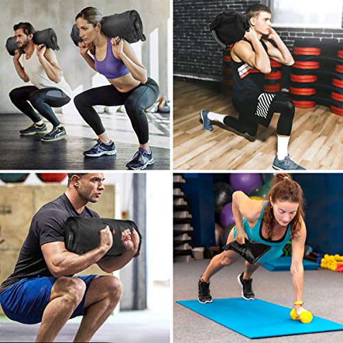 E-More Sacos de Arena Entrenamiento Pesado Sacos de Arena Ejercicio Sacos de Arena Bolsas con Pesas para Gimnasio en Casa Y Entrenamiento Cruzado