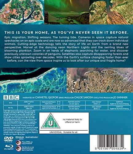 Earth From Space Blu Ray And Dvd Combo Pack [Edizione: Regno Unito] [Italia] [Blu-ray]