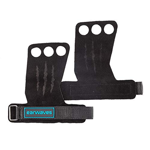 Earwaves ® Raptor Grips - Calleras Crossfit Cuero para Hombre y Mujer. Guantes para Calistenia, Halterofilia, Dominadas, Pull ups, Kettlebells, Gymnastics, etc