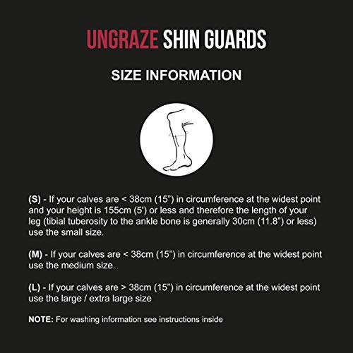 Earwaves ® Ungraze Shin Guards - Par de espinilleras de neopreno de 5mm para CrossFit, Box Jumps, Rope Climbs, Halterofilia, Cleans, Snatches.